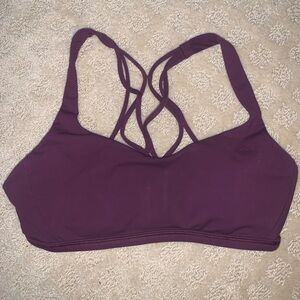Lululemon Free To Be Zen Bra - Purple Size 4